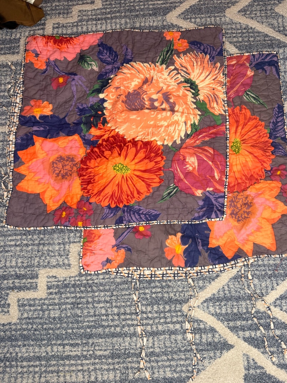 NWOT Anthropologie Agneta Euro Shams (2 piece)